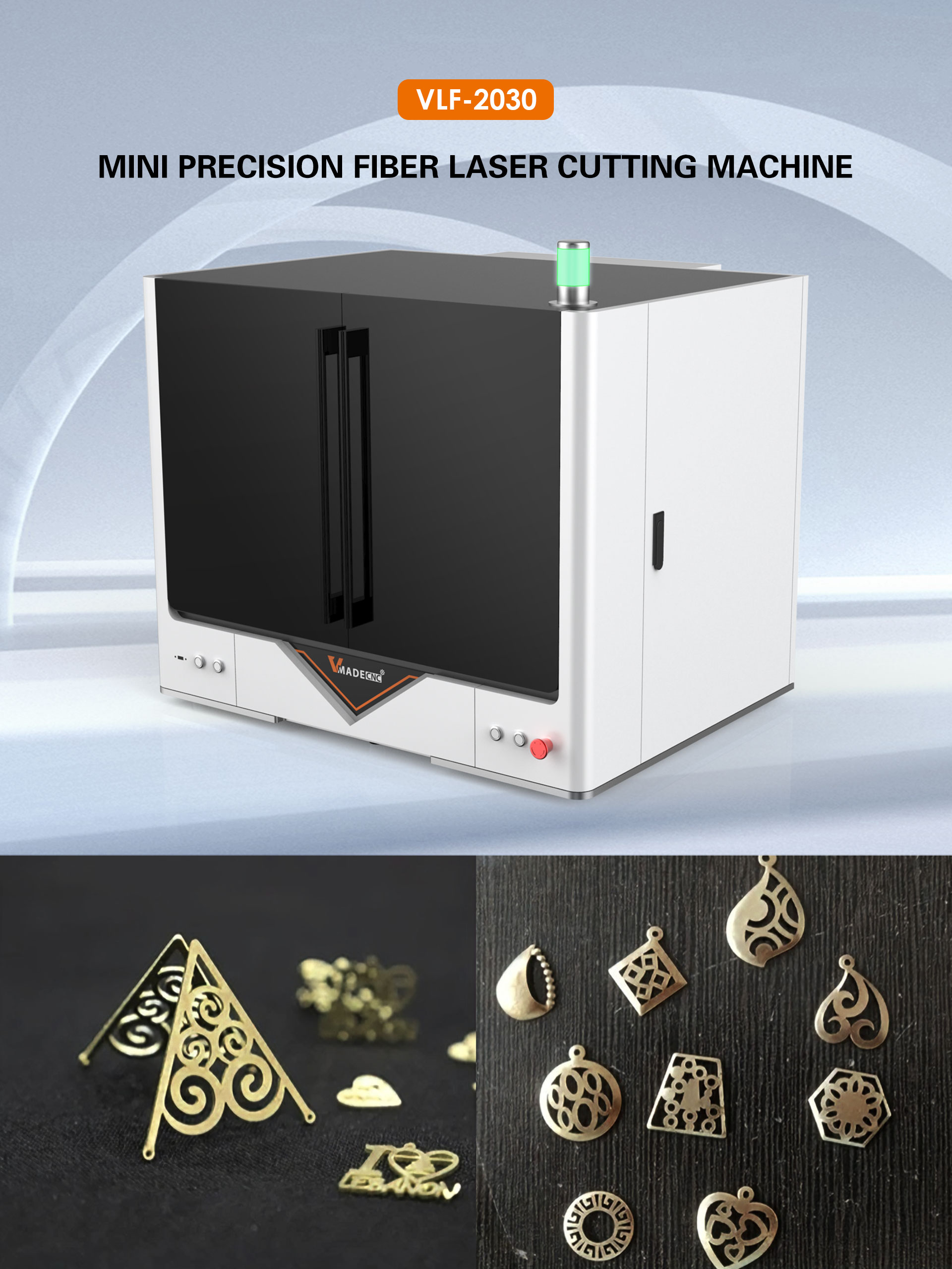 Small Mini fiber laser cutting machine